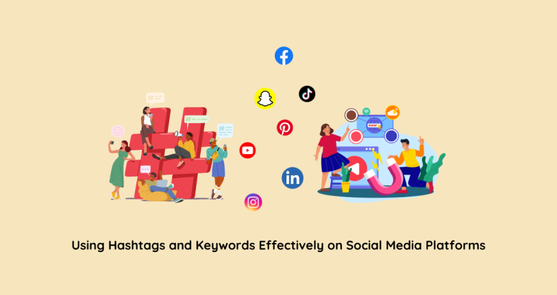 Hashtags and Keywords on Social Media