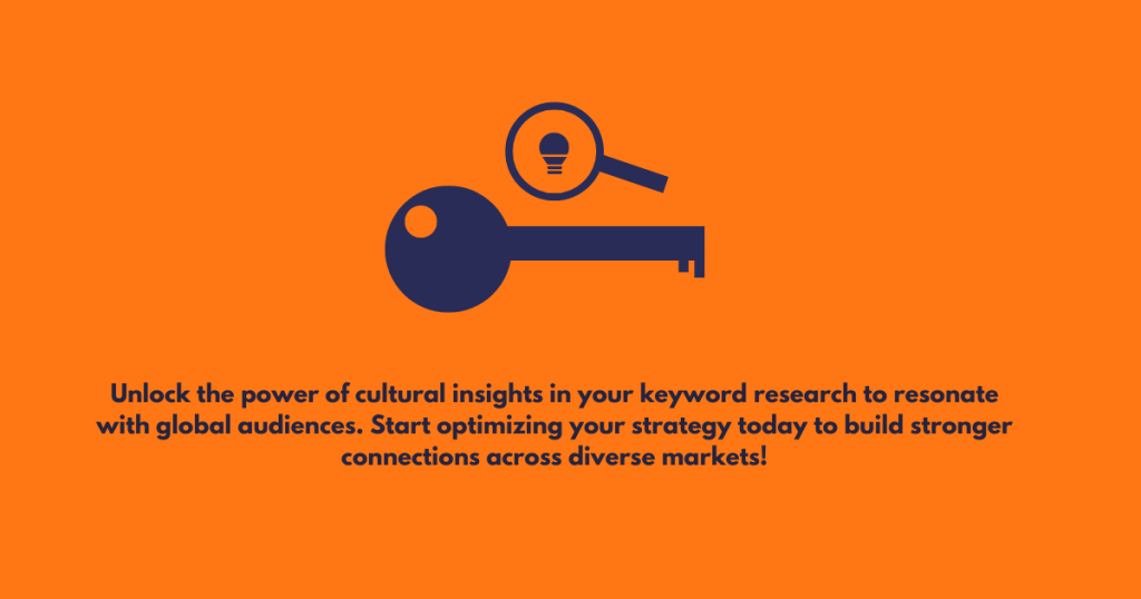 cultural considerations in keyword research