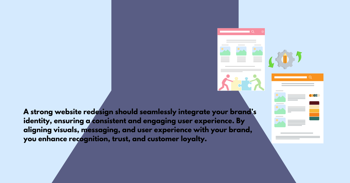 Branding in Website Redesign Branding in Website Redesign