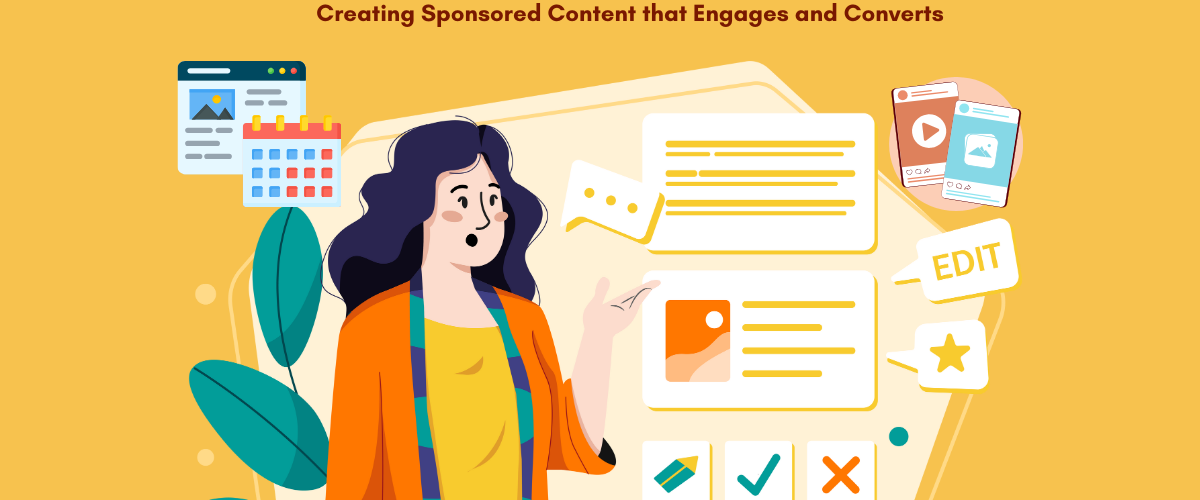 Creating Sponsored Content