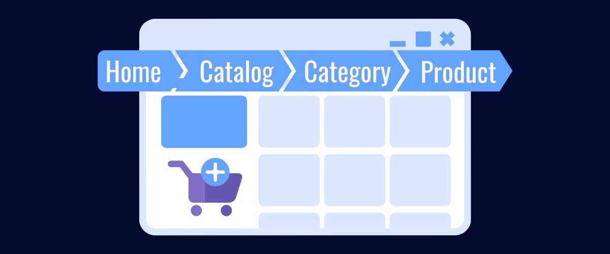 breadcrumb navigation