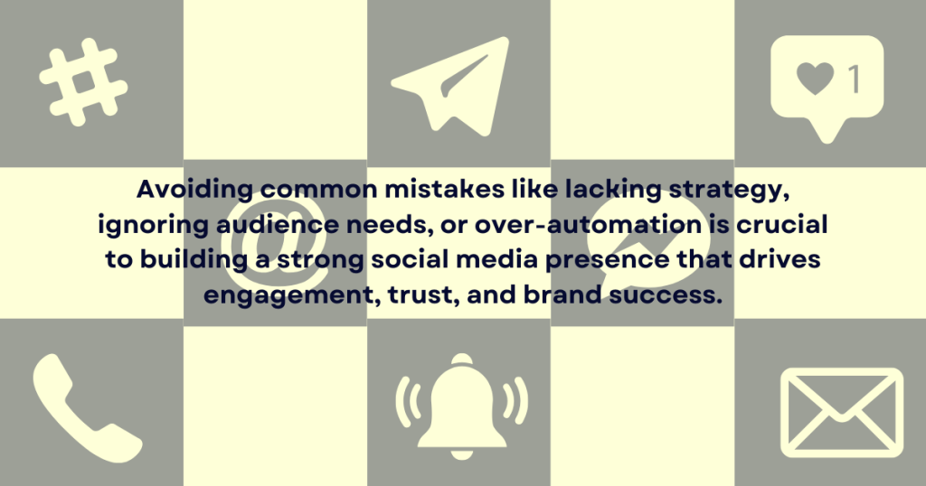 Social Media Mistakes