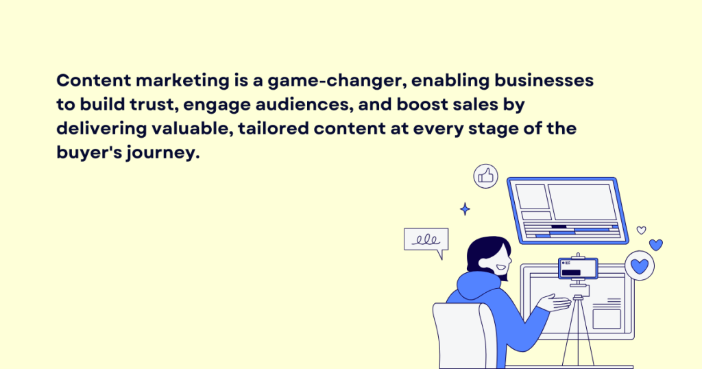 content marketing for sales