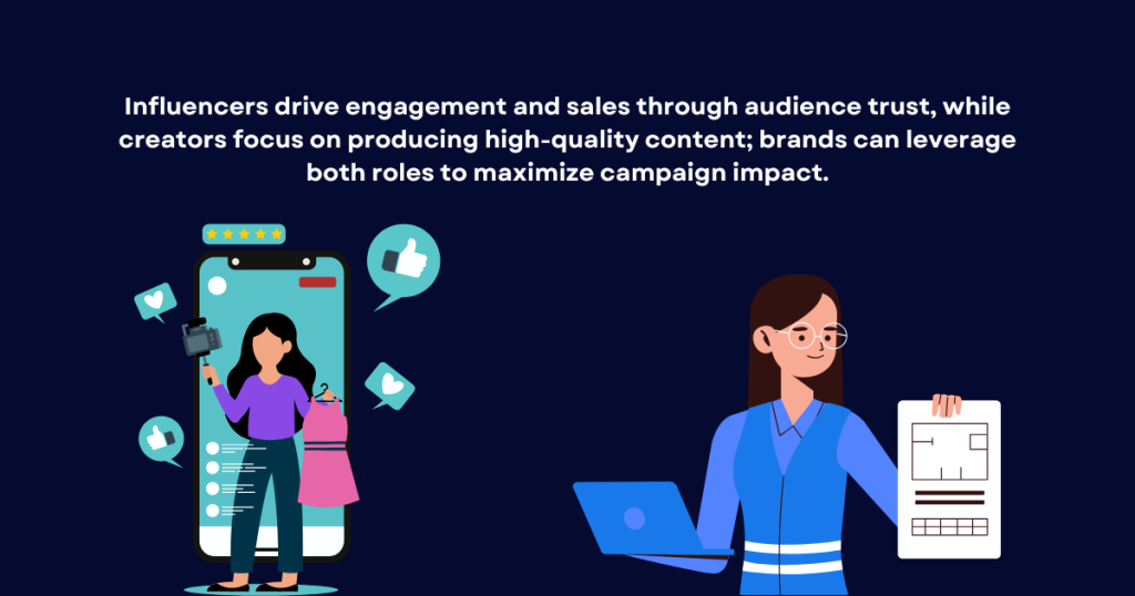 Influencers vs Creators Influencers vs Creators